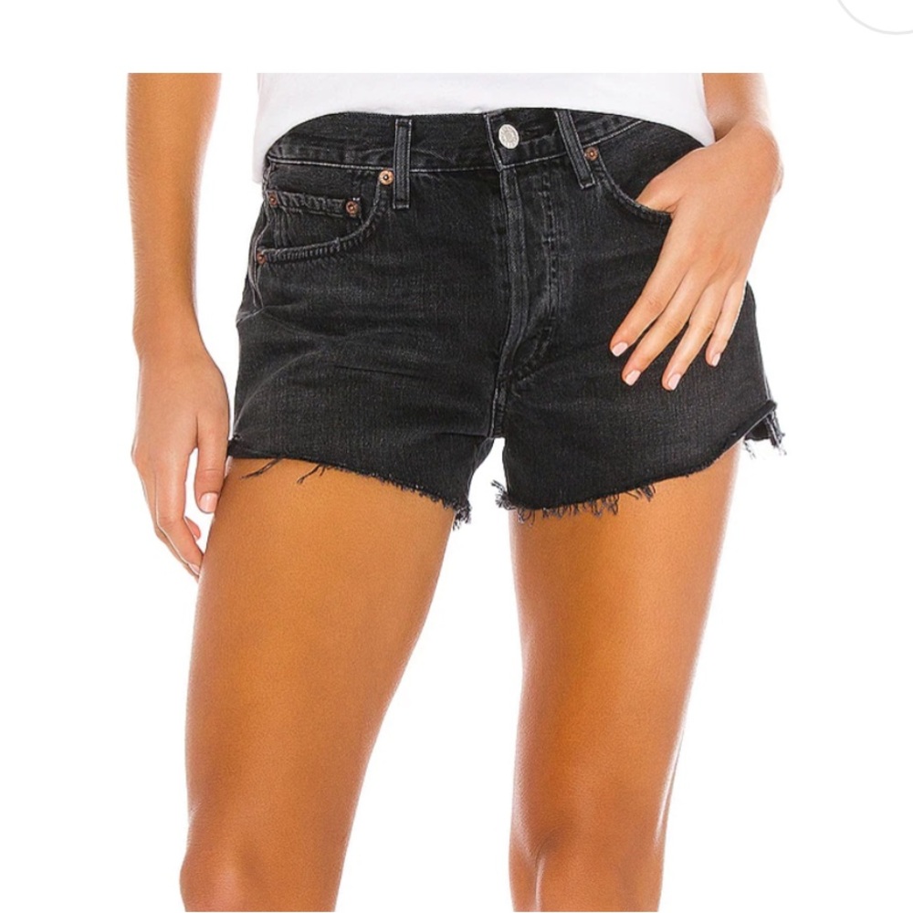 AGOLDE Parker Shorts in Crash